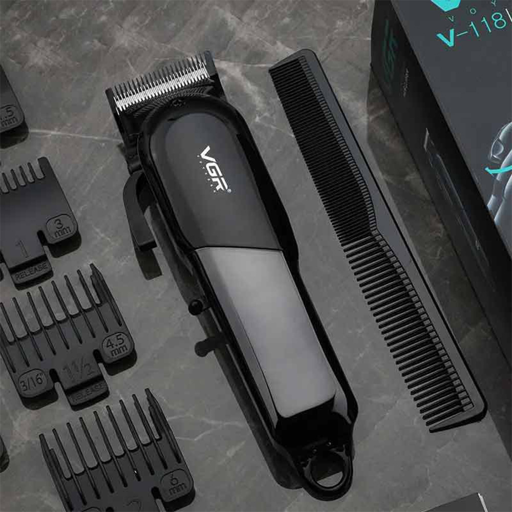 ماشین اصلاح سر و صورت وی جی آر مدل V-118